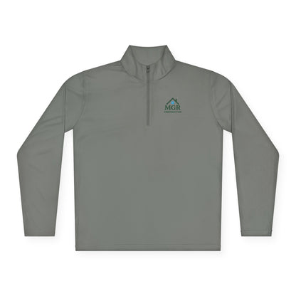 MGR Construction Unisex Quarter-Zip Pullover