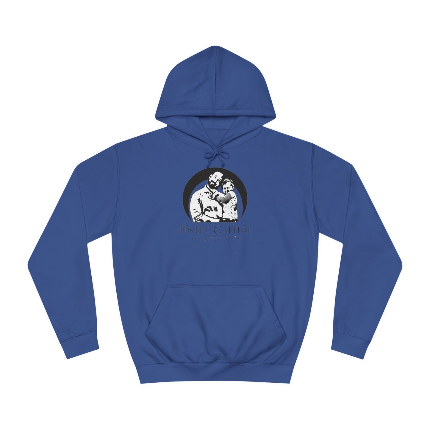 College Hoodie with Custom Art Design - Unisex