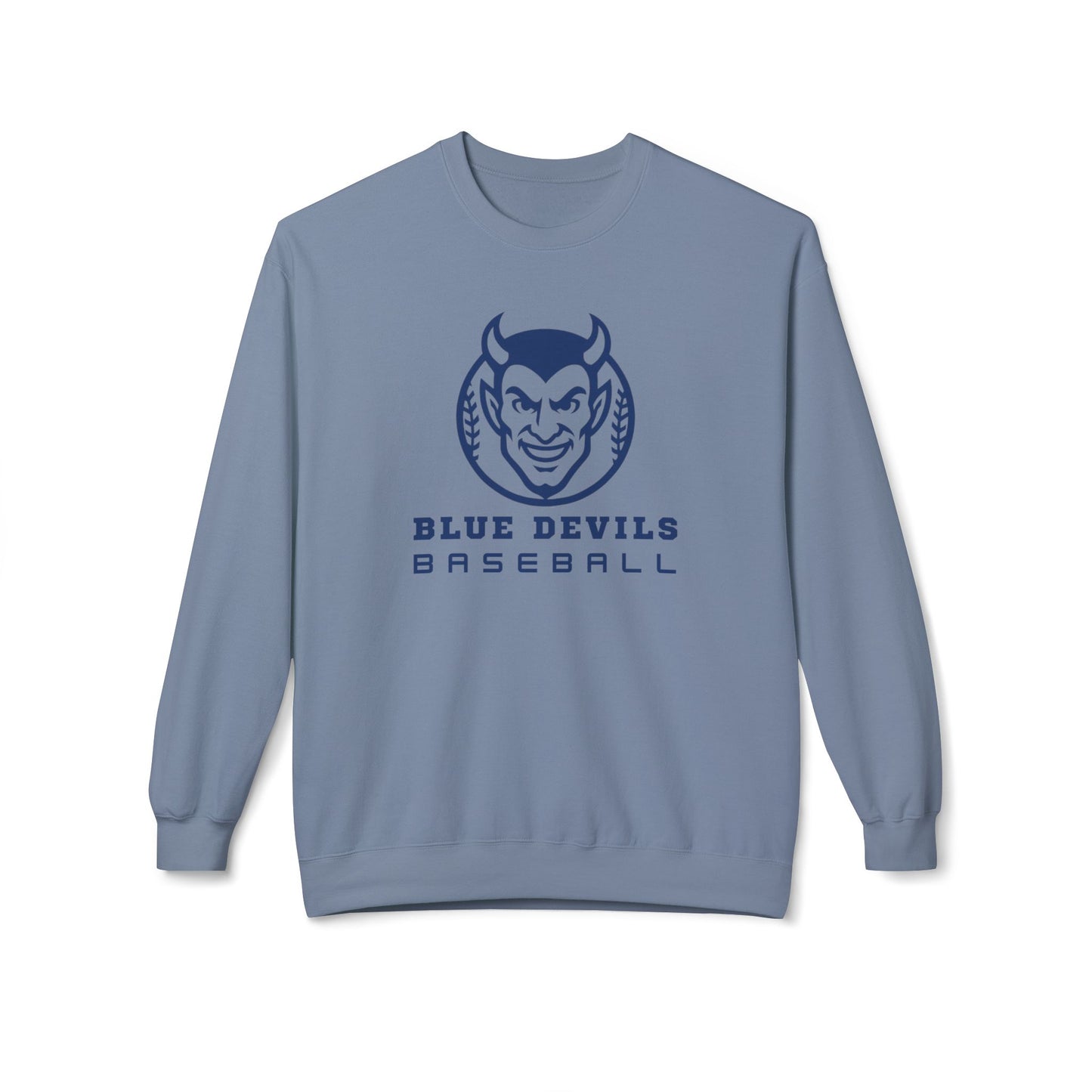 Unisex Blue Devils Baseball Crewneck Sweatshirt