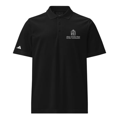 6024 Property Management adidas sport polo square logo