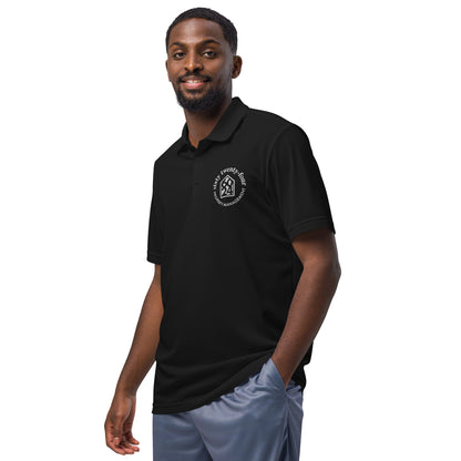 6024 Property Management adidas sport polo circle logo