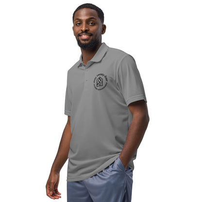 6024 Property Management adidas sport polo circle logo