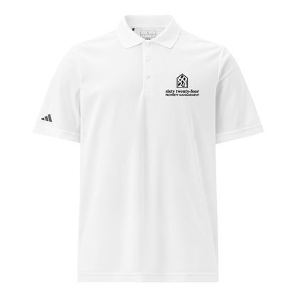 6024 Property Management adidas sport polo square logo