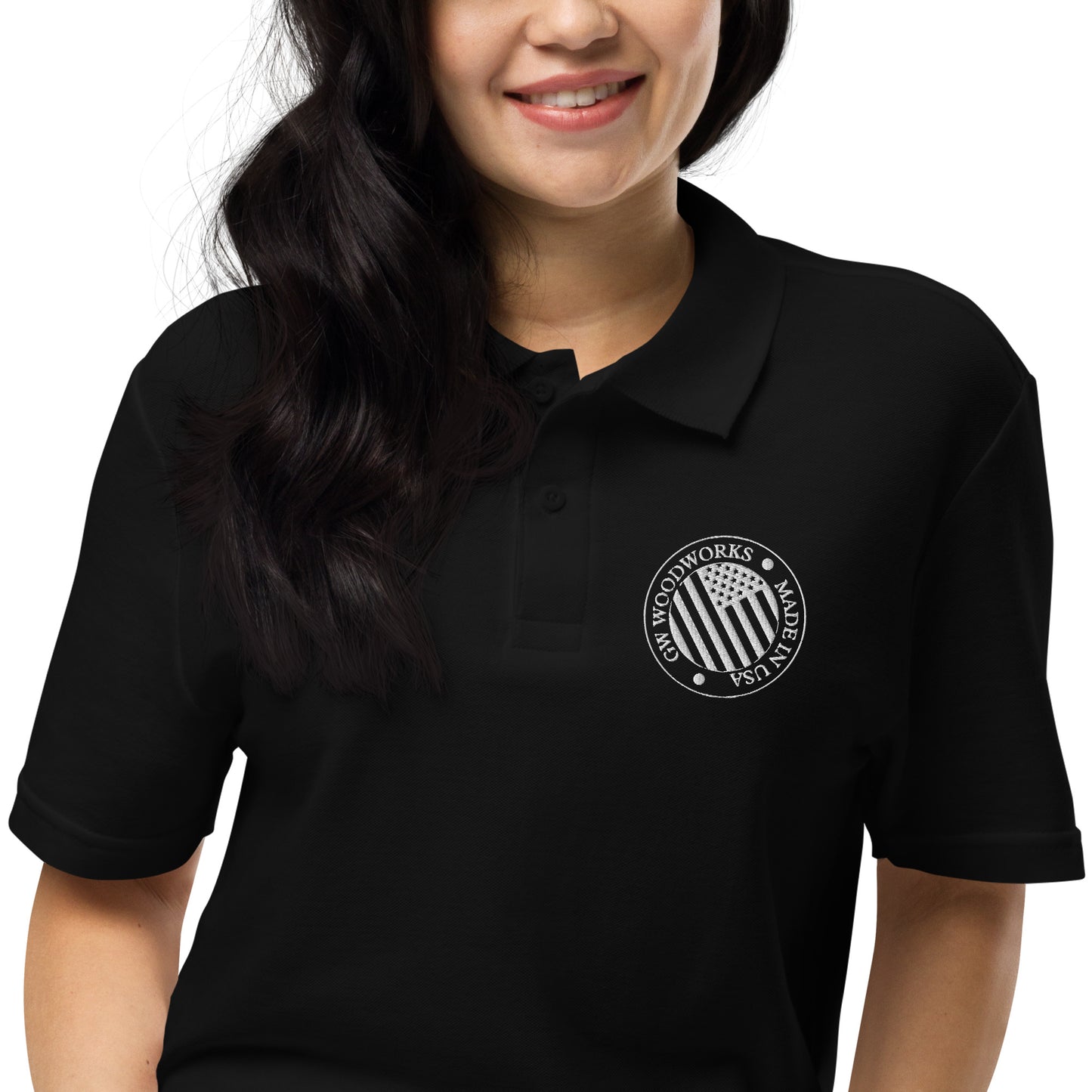 Unisex pique polo shirt